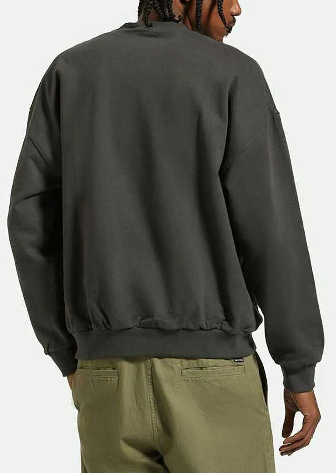 Brixton Men's Embroidered Heavy Weight Crew Longsleeve sold by Prfo product image thumbnail 3