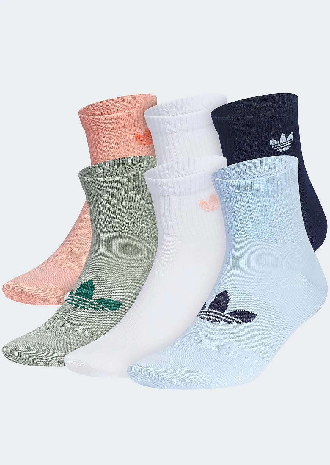 Adidas Unisex Original Superlite Quarter Socks - 6 Pack sold by Prfo