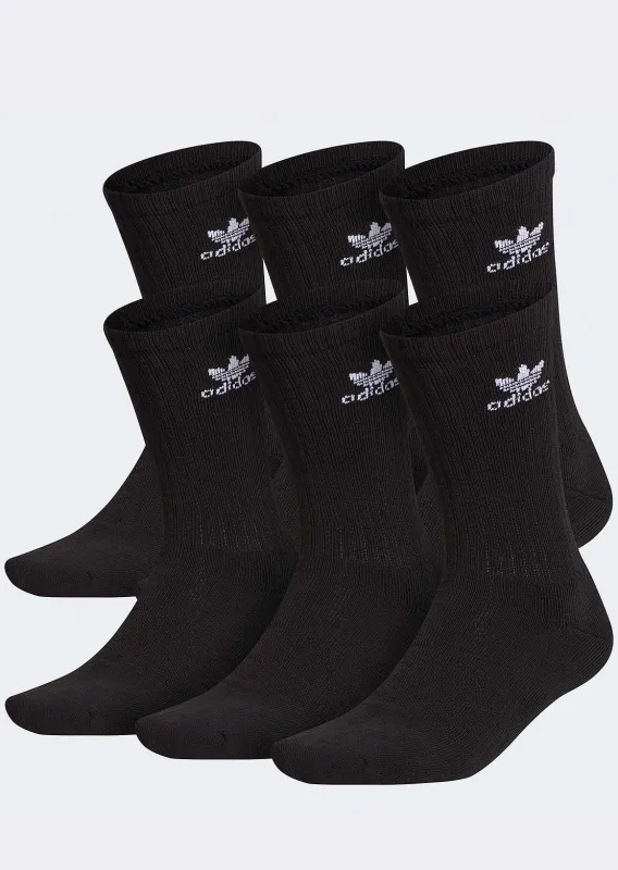 Adidas Unisex Original Trefoil Socks - 6 Pack made by Adidas