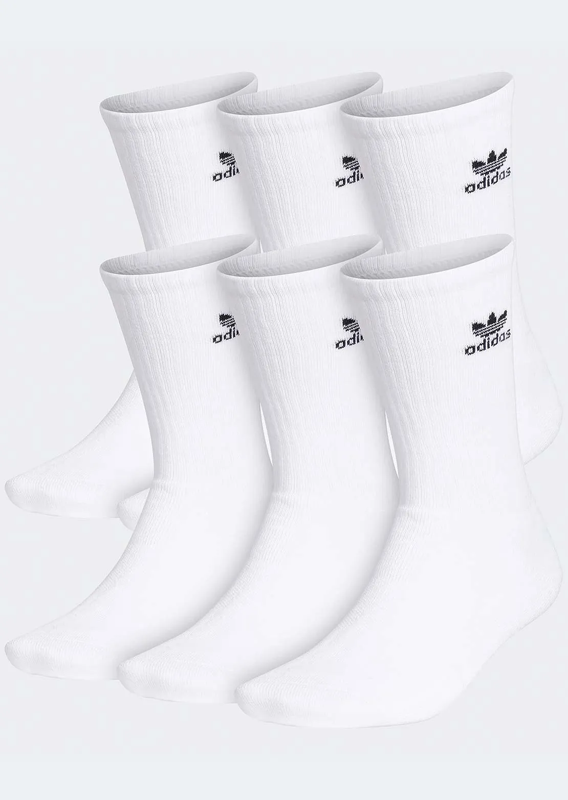 Adidas Unisex Original Trefoil Socks - 6 Pack sold by Prfo