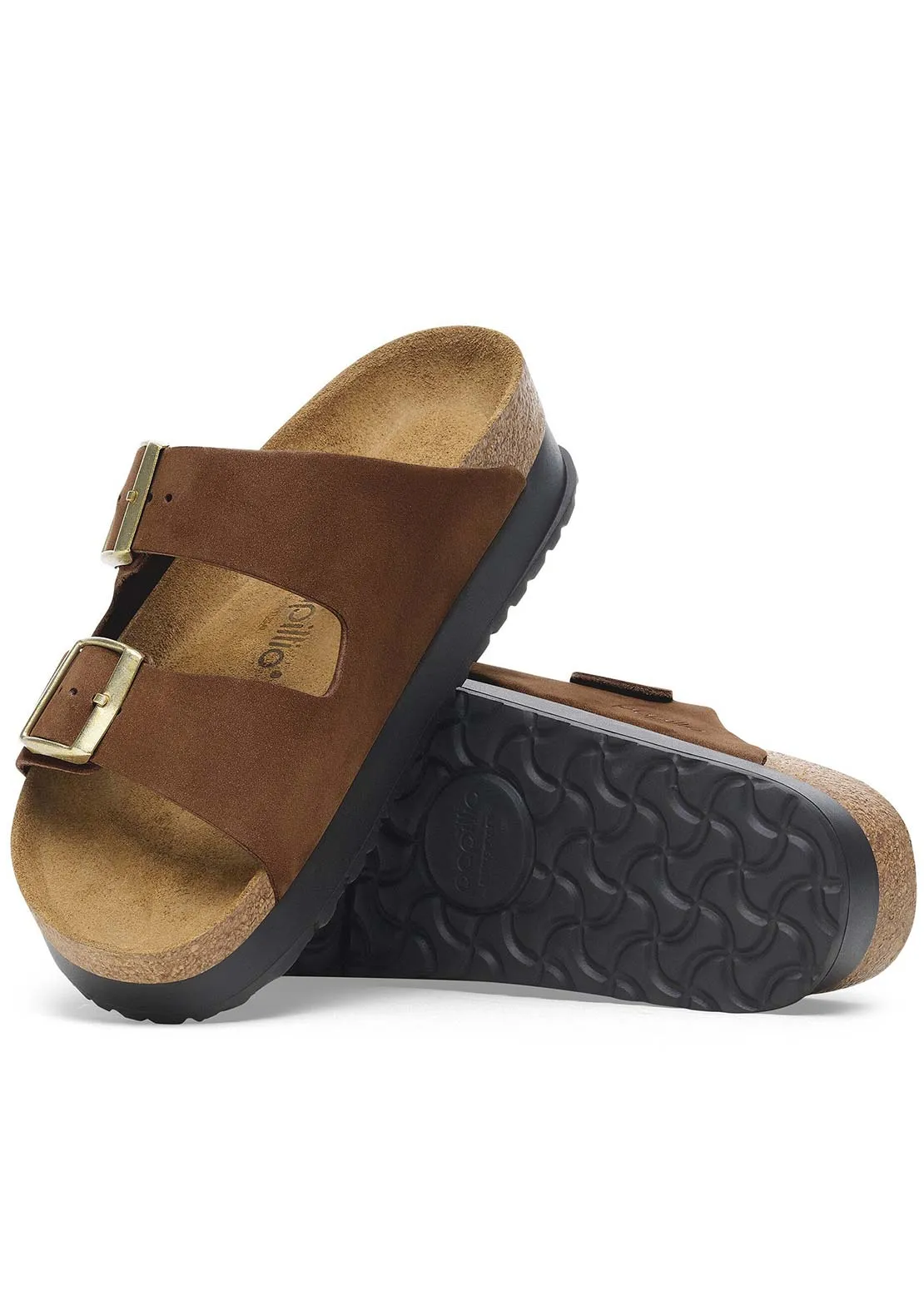 Birkenstock Women's Arizona Platform Nubuck Narrow Sandals sold by Prfo product image thumbnail 5