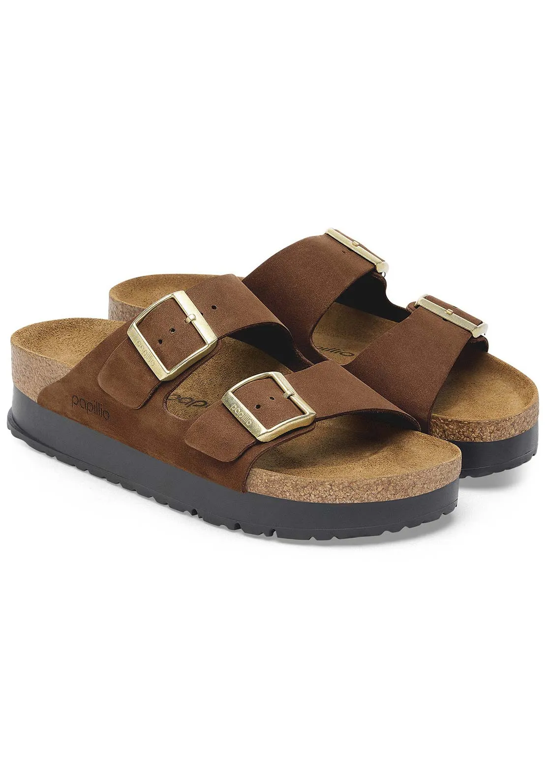 Birkenstock Women's Arizona Platform Nubuck Narrow Sandals sold by Prfo product image thumbnail 3