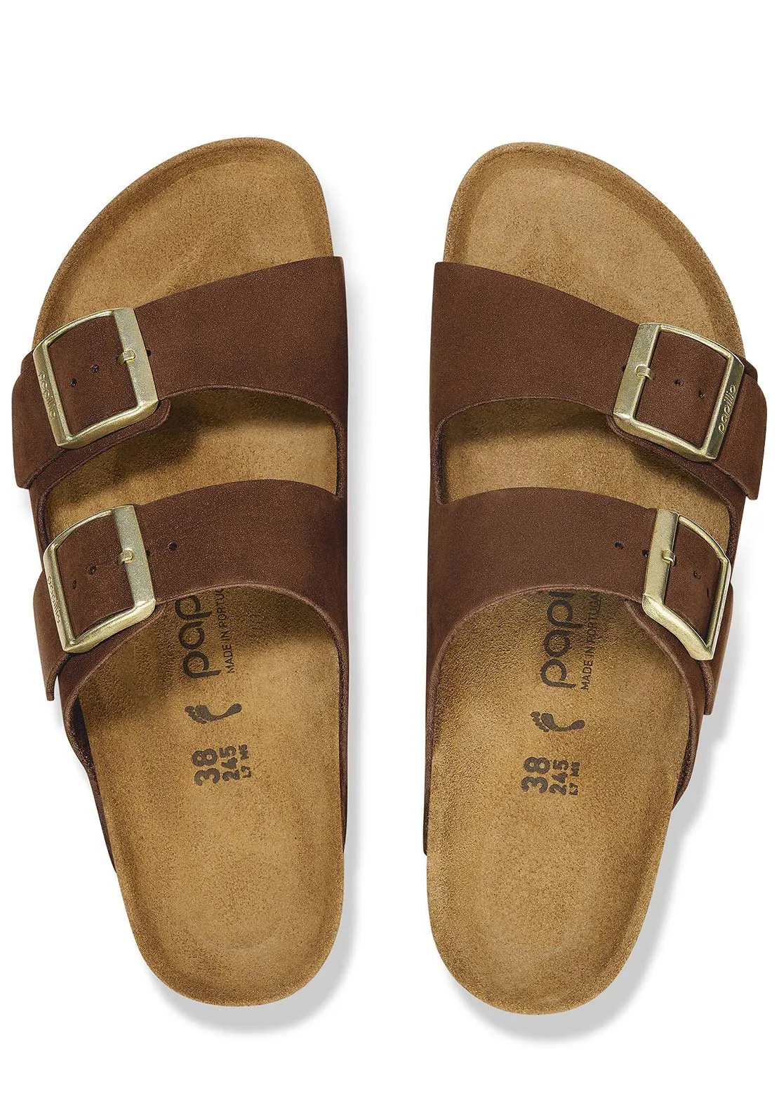 Birkenstock Women's Arizona Platform Nubuck Narrow Sandals sold by Prfo product image thumbnail 4