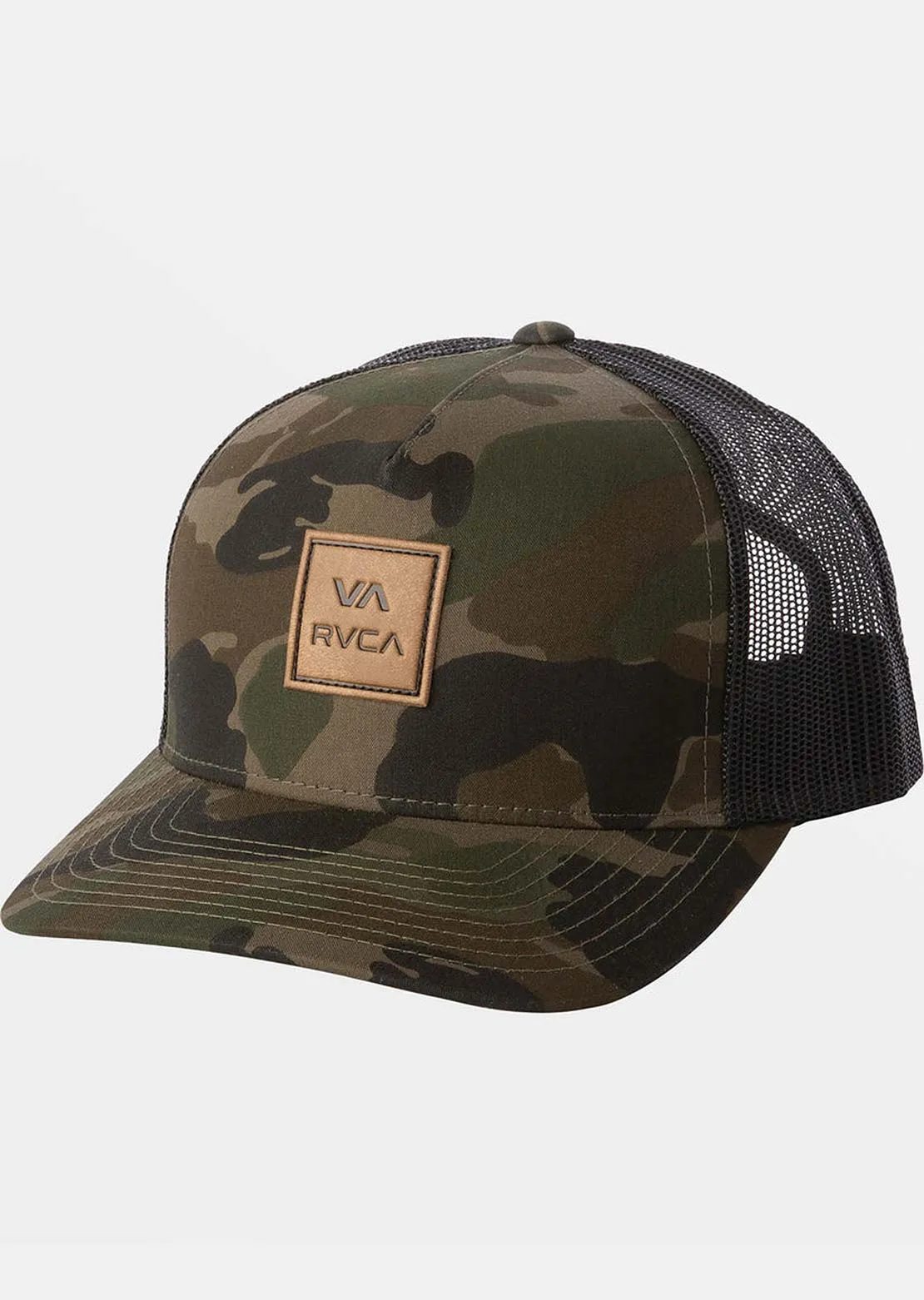RVCA Men's VA ATW Curved Brim Trucker Cap sold by Prfo