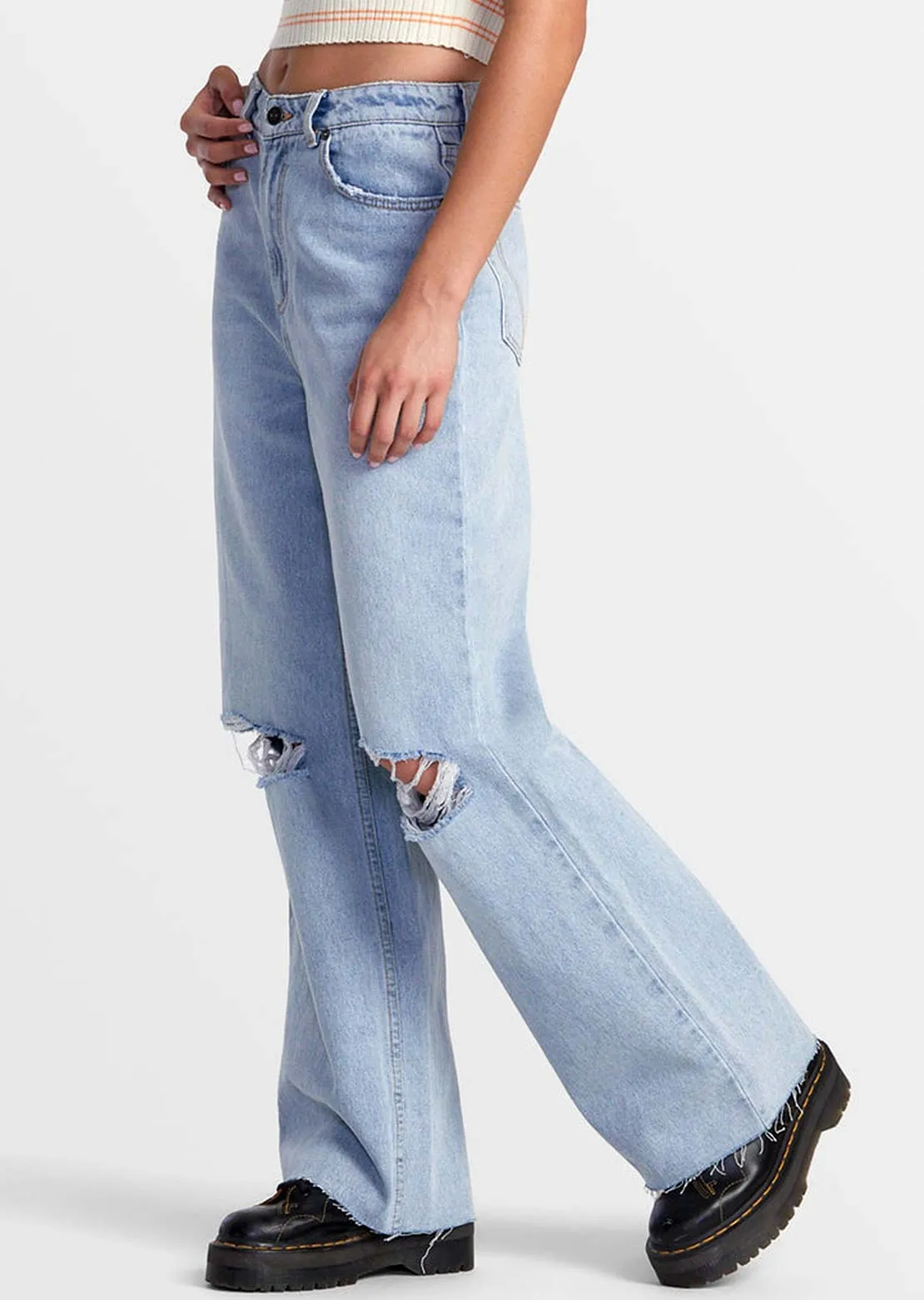 RVCA Women's Coco Denim Pant sold by Prfo product image thumbnail 3