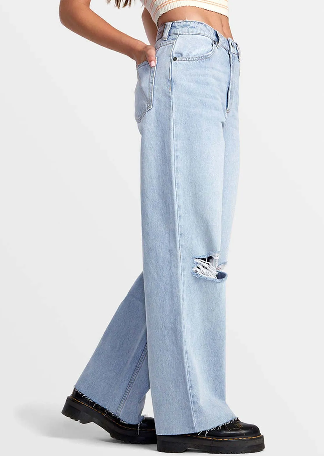 RVCA Women's Coco Denim Pant sold by Prfo product image thumbnail 2