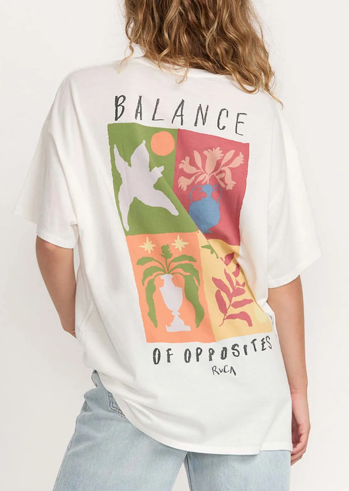 RVCA Women's Baggie T-Shirt sold by Prfo product image thumbnail 3