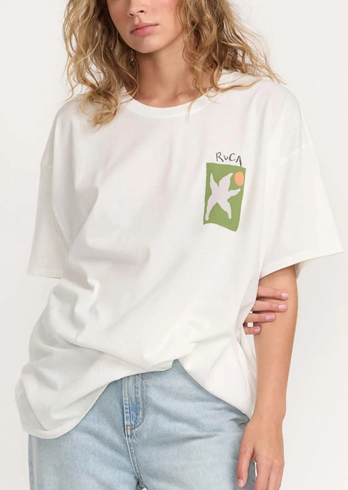RVCA Women's Baggie T-Shirt sold by Prfo
