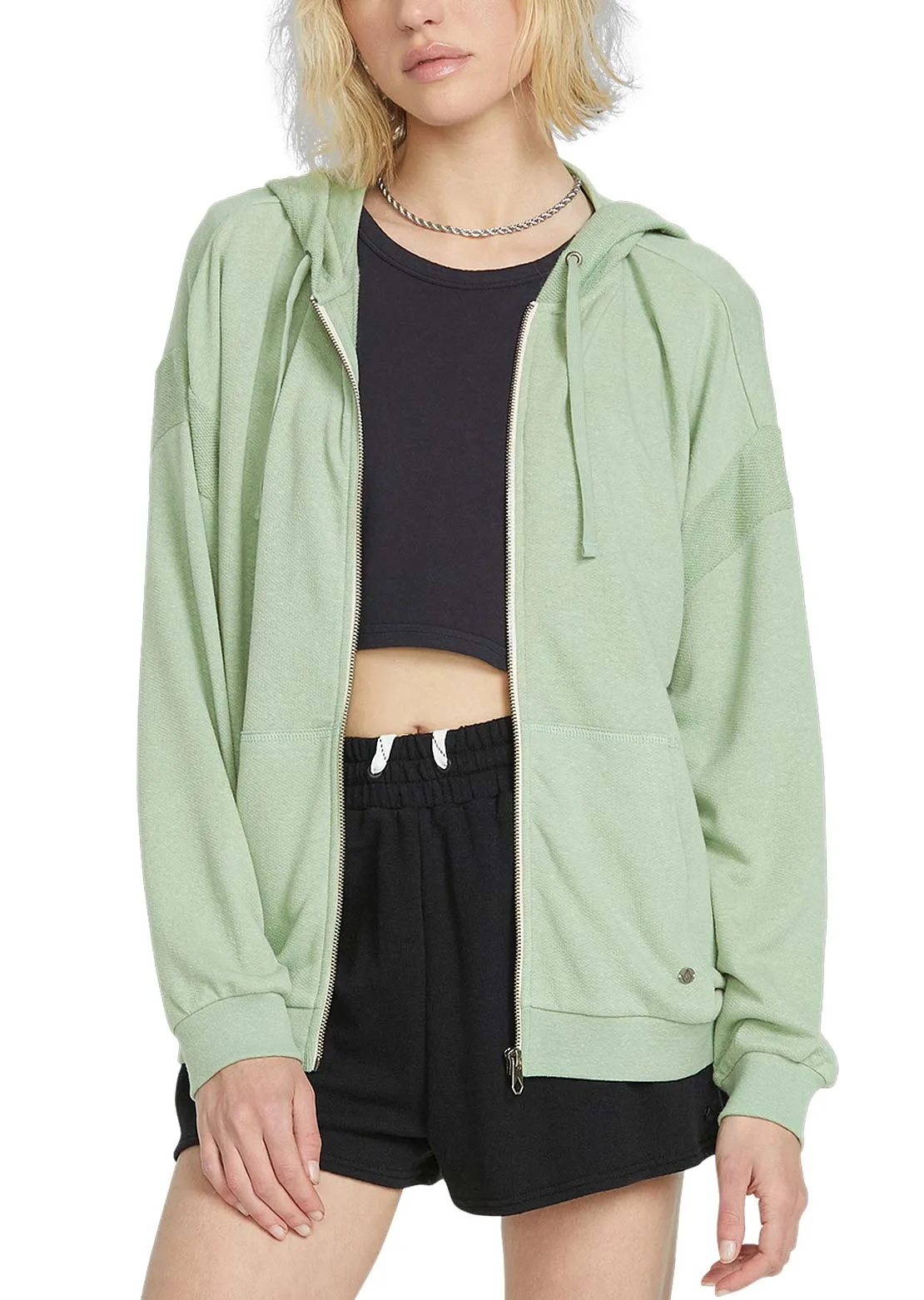 Volcom Women's Lil Frenchie Zip Hood sold by Prfo
