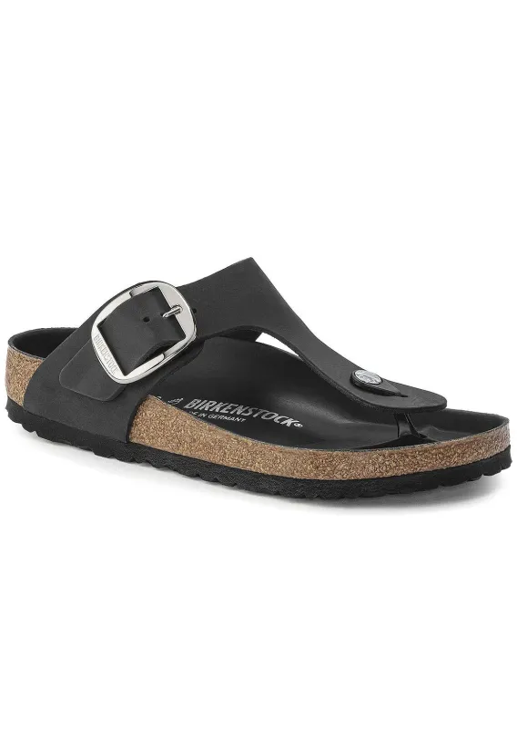 Birkenstock Women's Gizeh Big Buckle Oiled Leather Sandals sold by Prfo