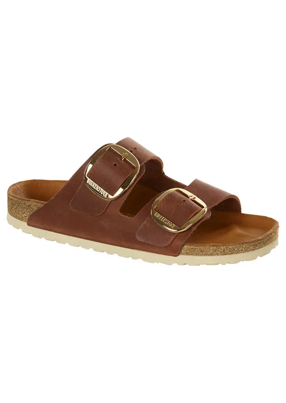 Birkenstock Unisex Arizona Big Buckle Narrow Oiled Leather Sandals sold by Prfo
