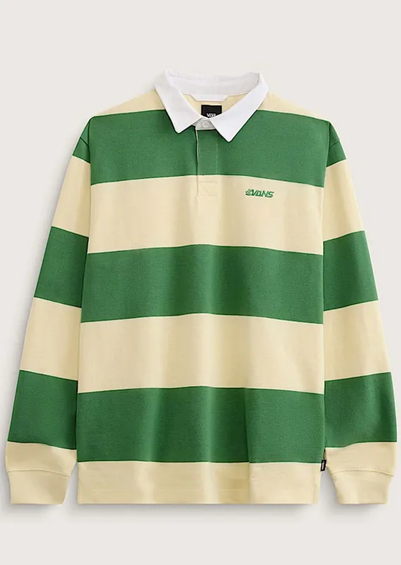 Vans Men's Ward Stripe Rugby Knit Longsleeve sold by Prfo