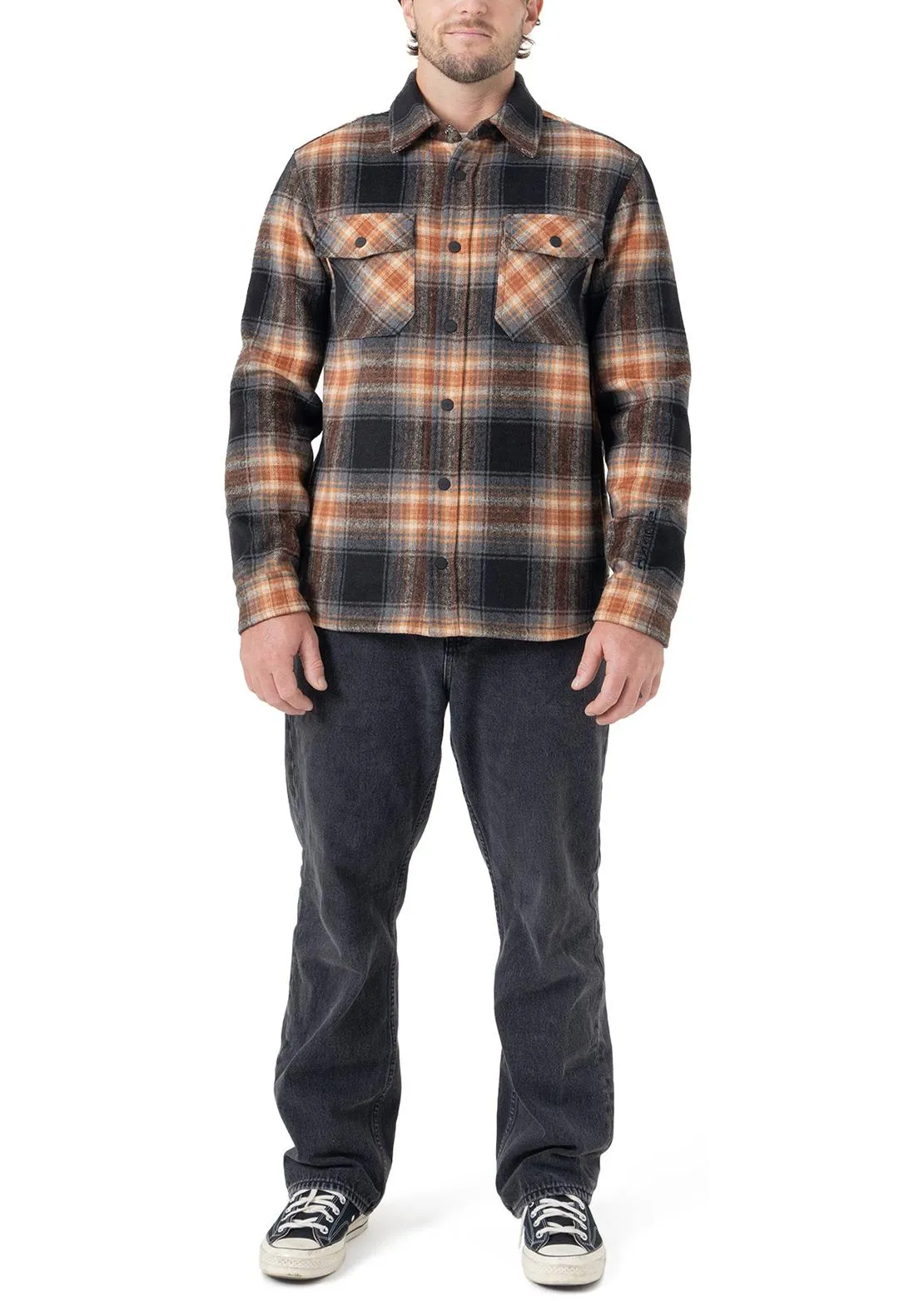 Dakine Men's Snap Front Bonded Shirt Jacket sold by Prfo