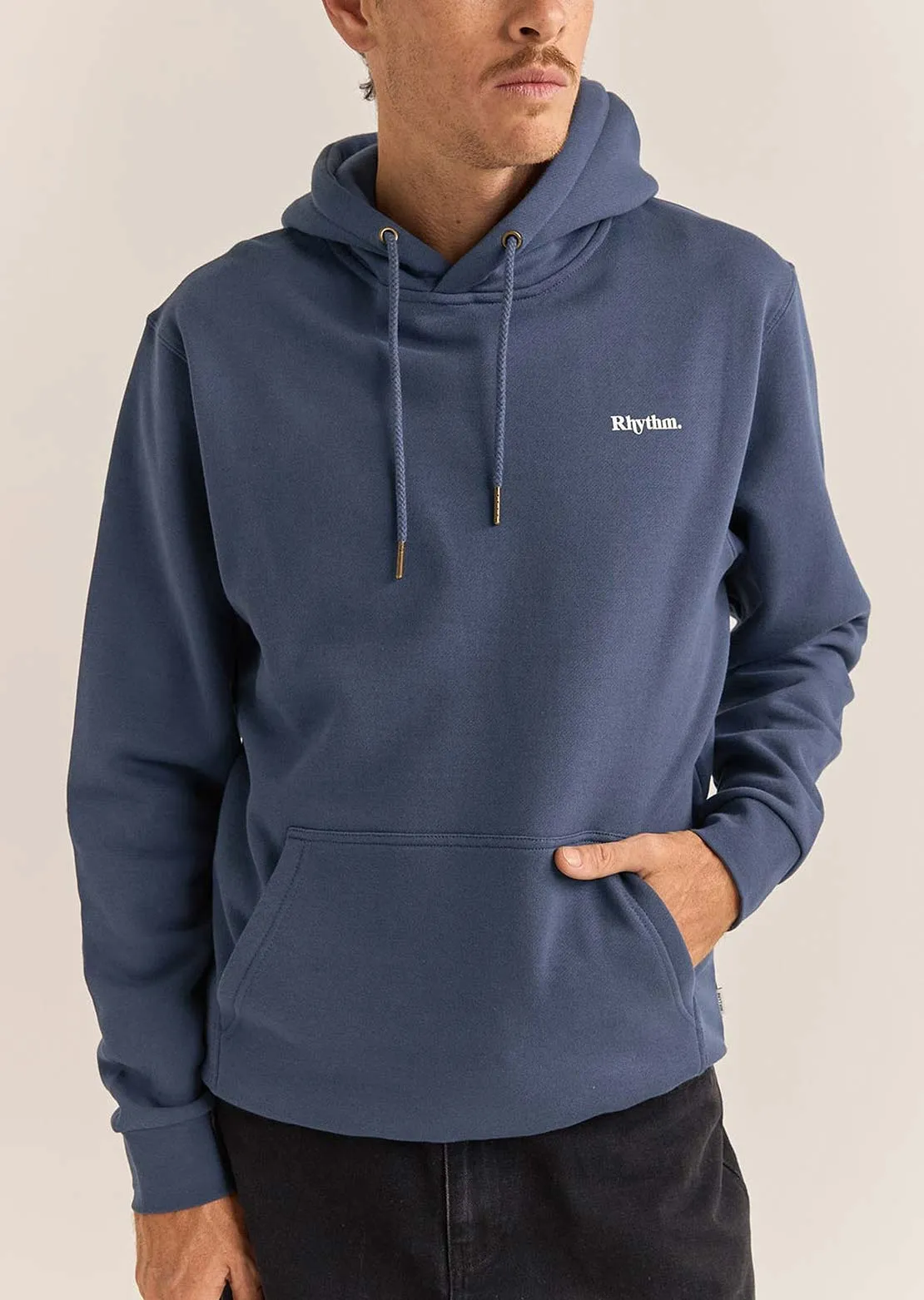 Rhythm Men's Brand Fleece Hood sold by Prfo product image thumbnail 2