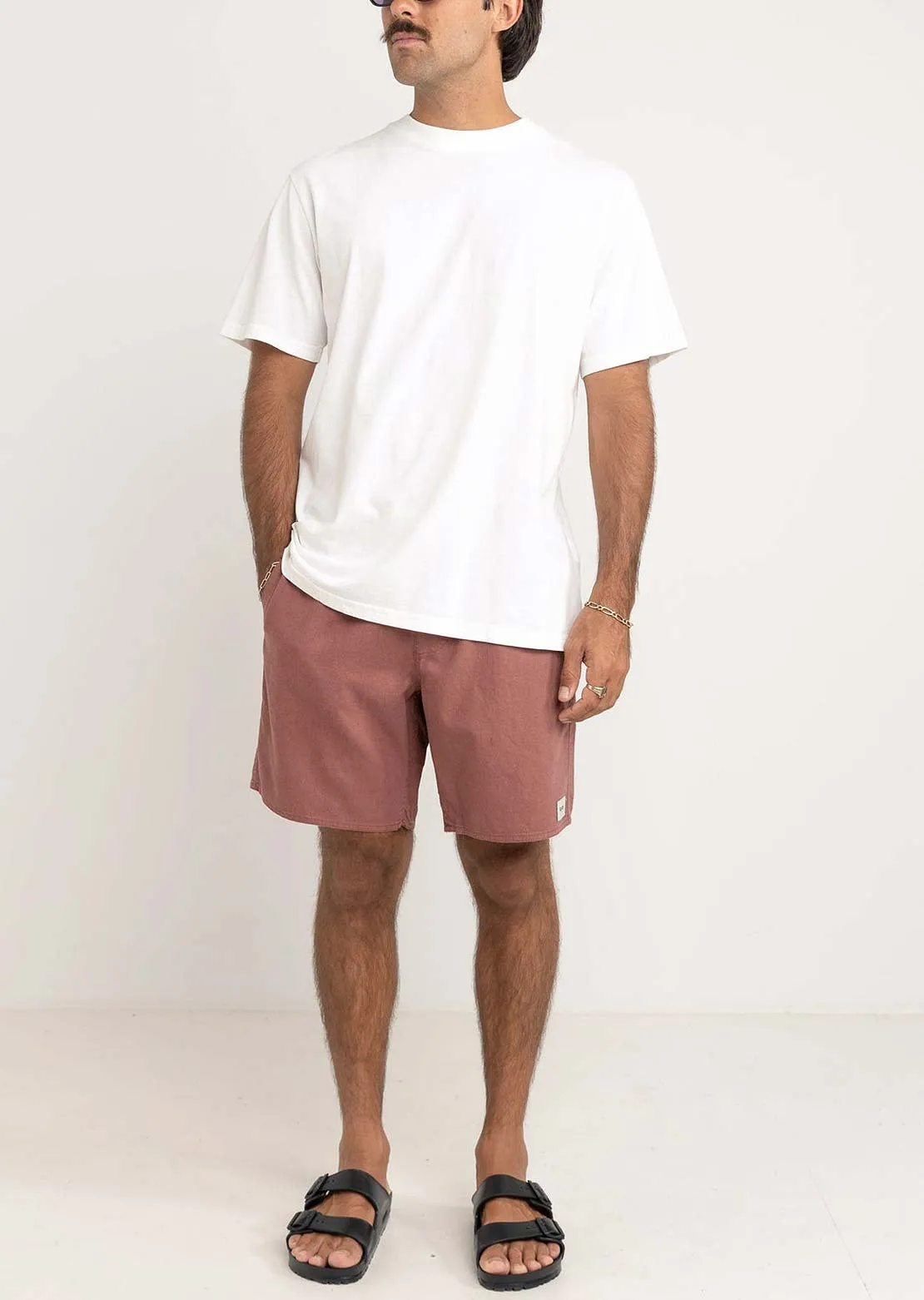 Rhythm Men's Classic Linen Jam Shorts sold by Prfo product image thumbnail 4