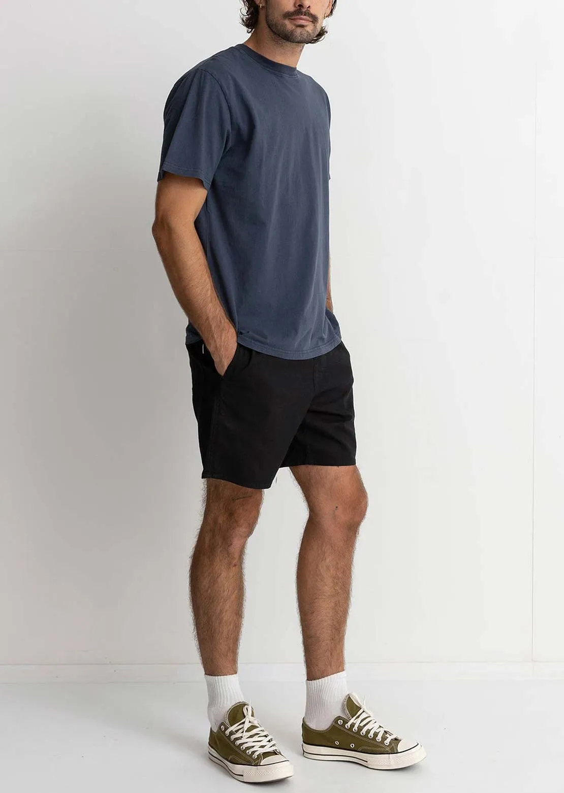 Rhythm Men's Classic Linen Jam Shorts sold by Prfo product image thumbnail 4