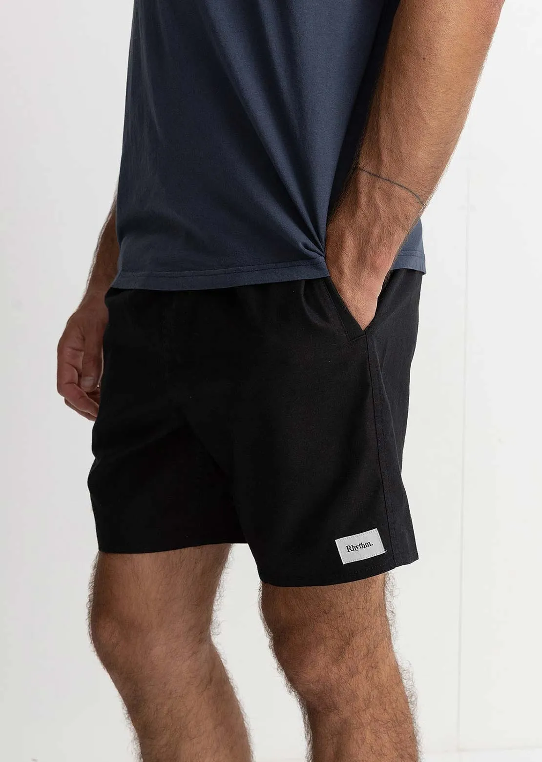 Rhythm Men's Classic Linen Jam Shorts sold by Prfo product image thumbnail 2