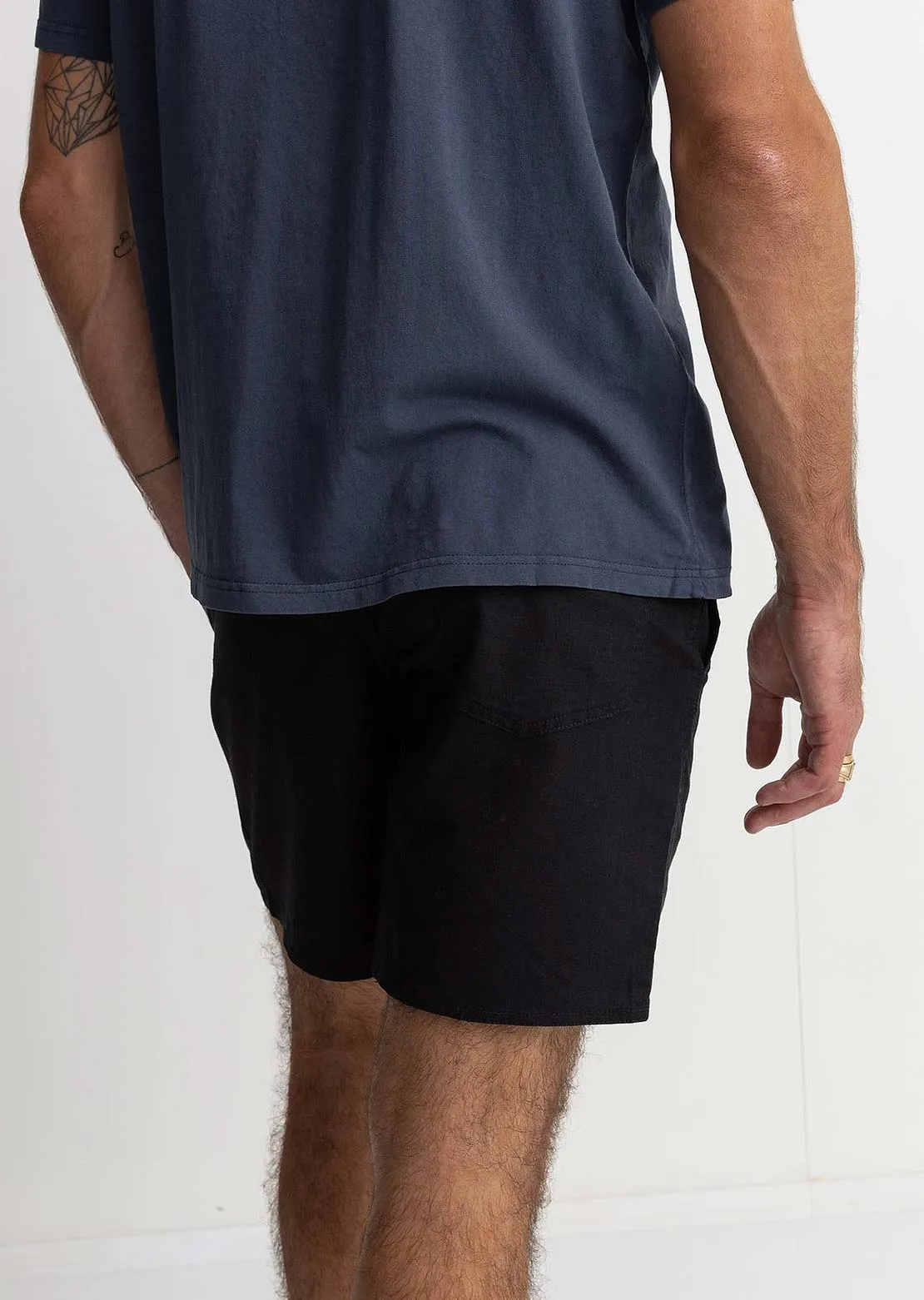 Rhythm Men's Classic Linen Jam Shorts sold by Prfo product image thumbnail 3