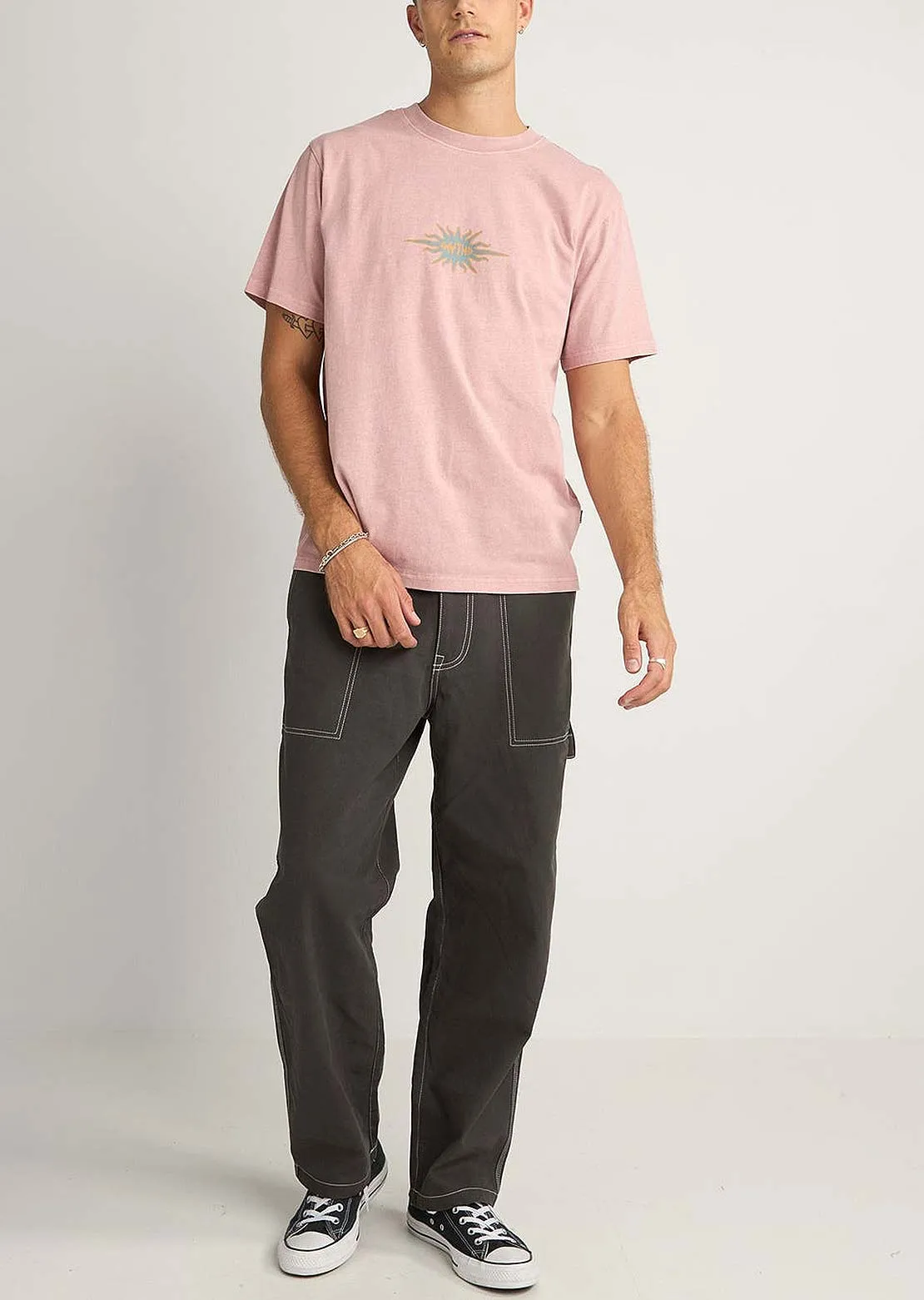 Rhythm Men's Flame Printed Vintage T-Shirt sold by Prfo product image thumbnail 4