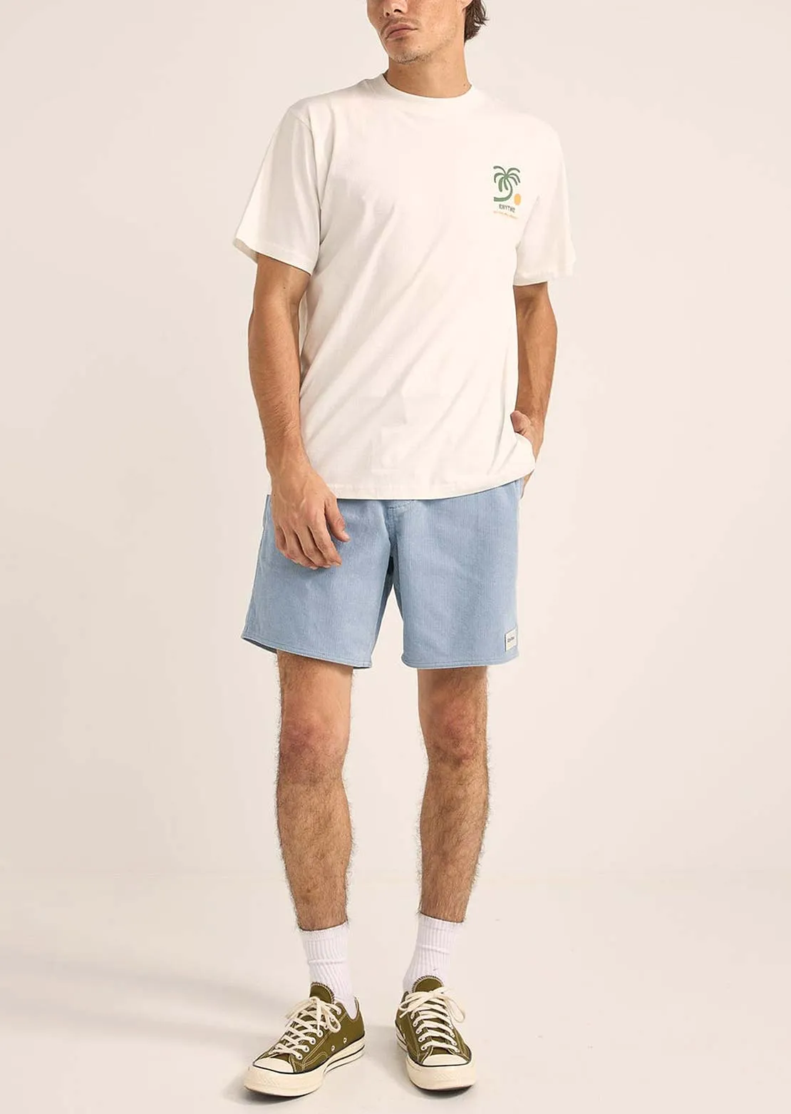 Rhythm Men's Cord Jam Shorts sold by Prfo product image thumbnail 4
