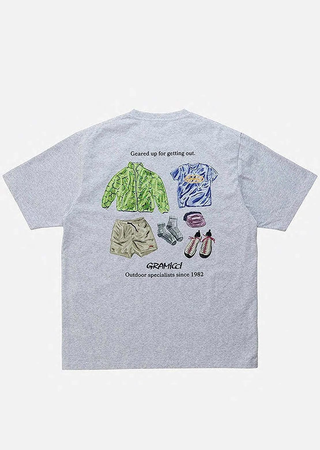 Gramicci Unisex Geared Up T-shirt sold by Prfo product image thumbnail 2