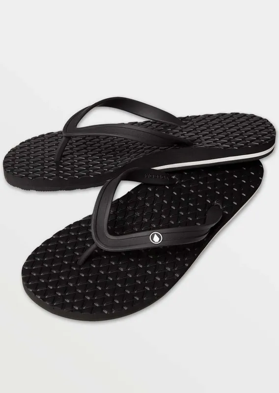 Volcom Men's Recliner Leather Sandal sold by Prfo