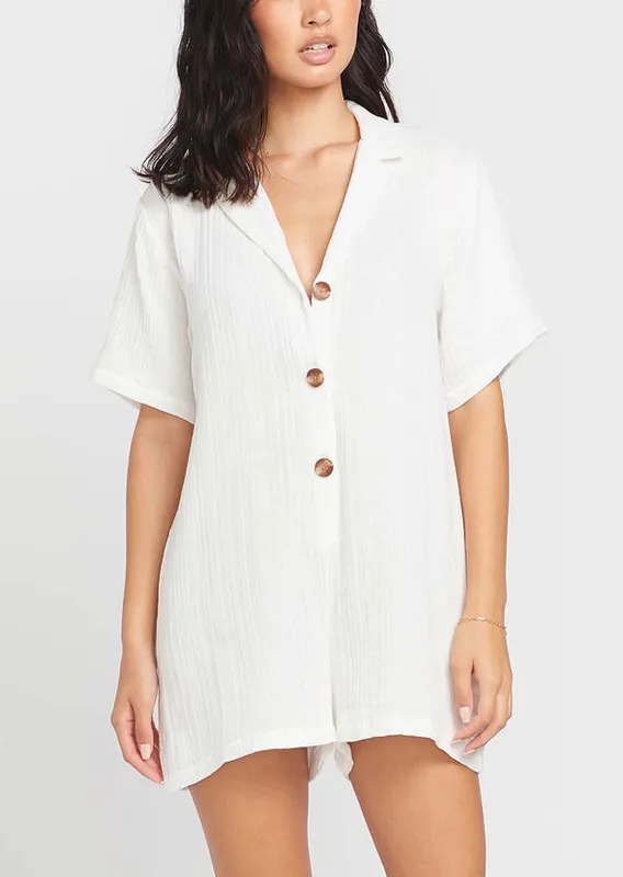 Volcom Women's Easy Breezy Romper Swim Cover Up sold by Prfo