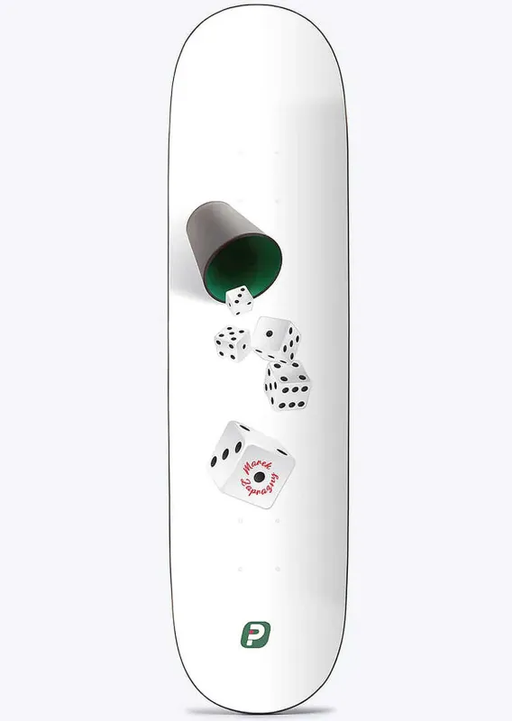Player 5 Dice Zaprazny Skateboard Deck sold by Prfo