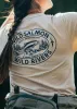 Hooké Women's Wild Salmon Wild Rivers T-Shirt sold by Prfo