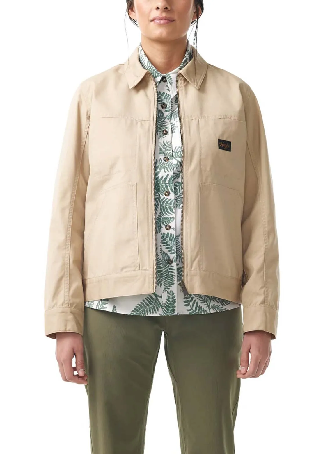 Hooké Women's Light Trucker Work Jacket sold by Prfo product image thumbnail 5