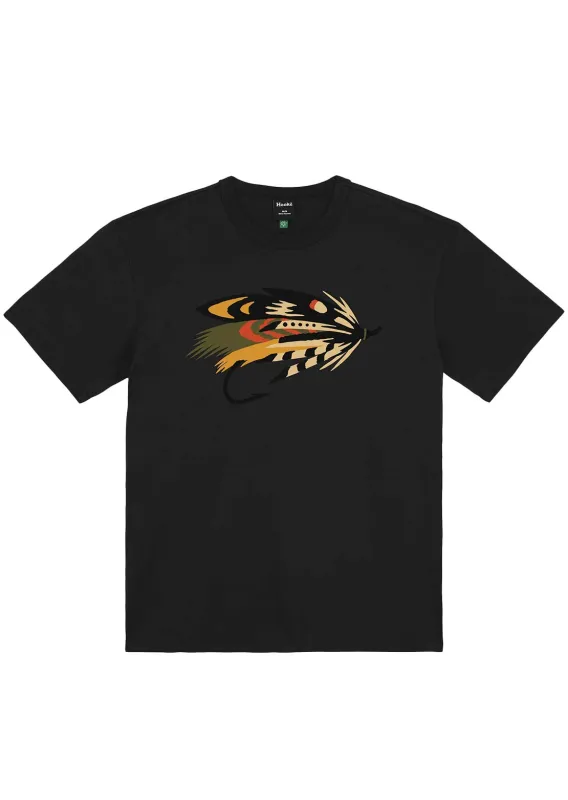 Hooké Men's Salmon Fly T-Shirt sold by Prfo
