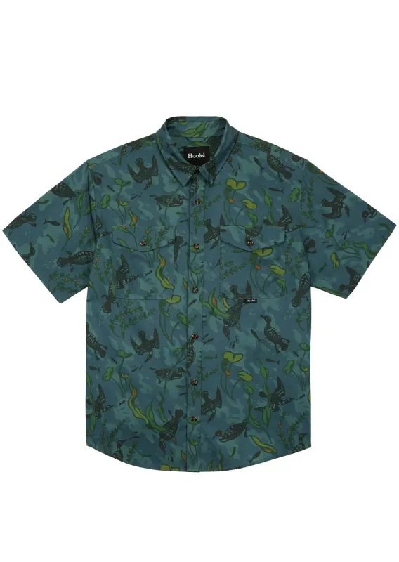 Hooké Men's Diving Loonie Button Up Shirt sold by Prfo