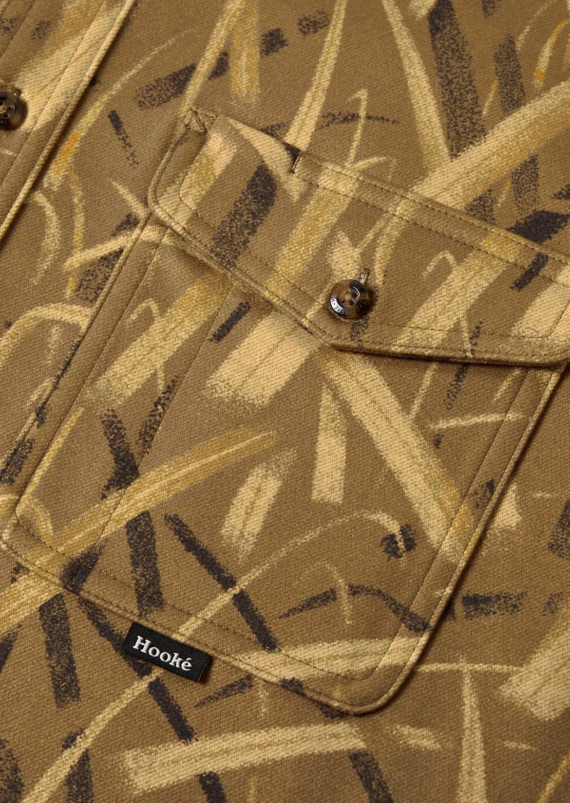 Hooké Men's Waterfowl Camo Flannel Button Up Shirt sold by Prfo product image thumbnail 3