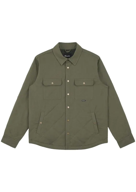 Hooké Men's Quilted Jack Button Up Shirt sold by Prfo