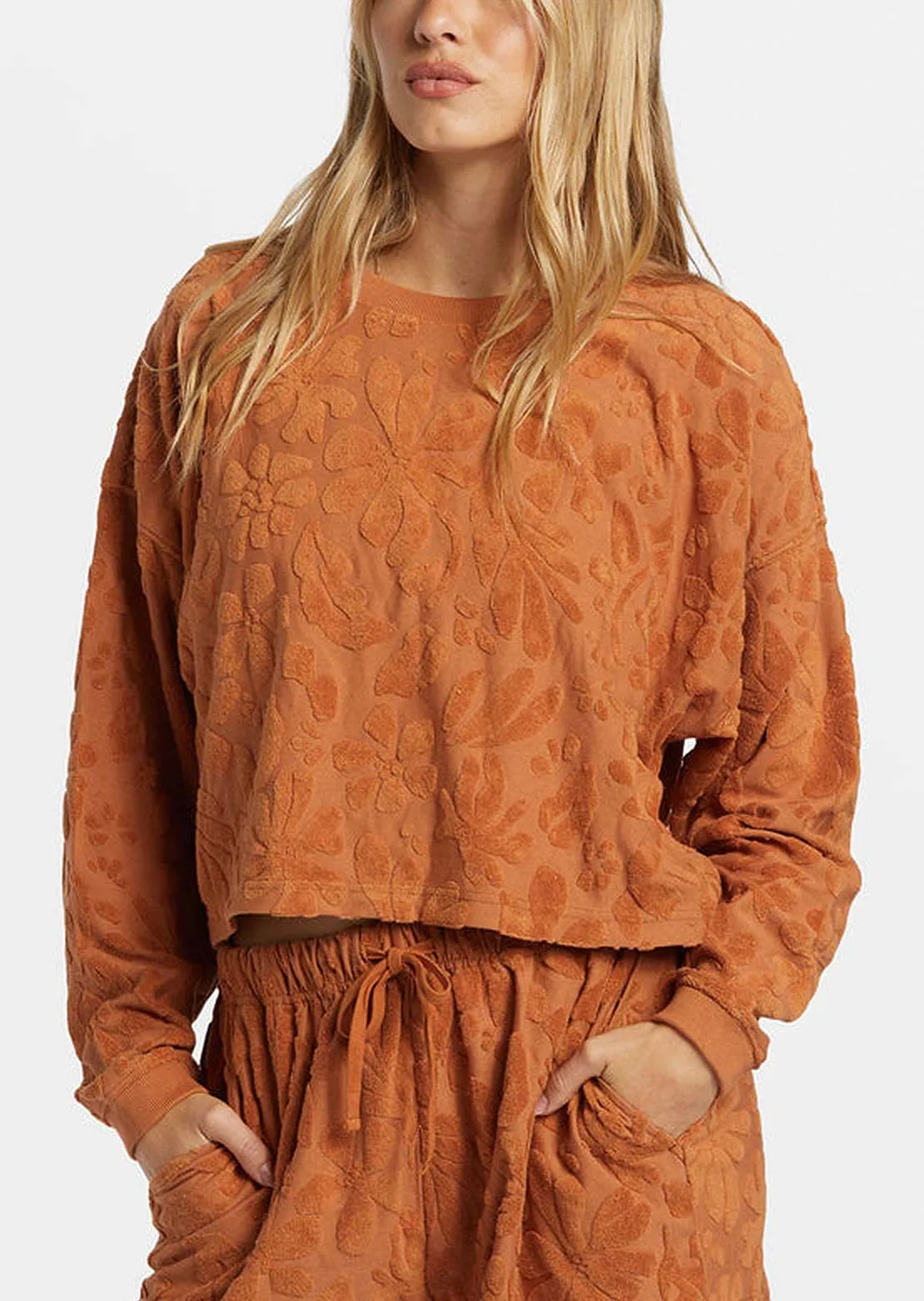 Billabong Women's Loosen Up Crew Fleece sold by Prfo