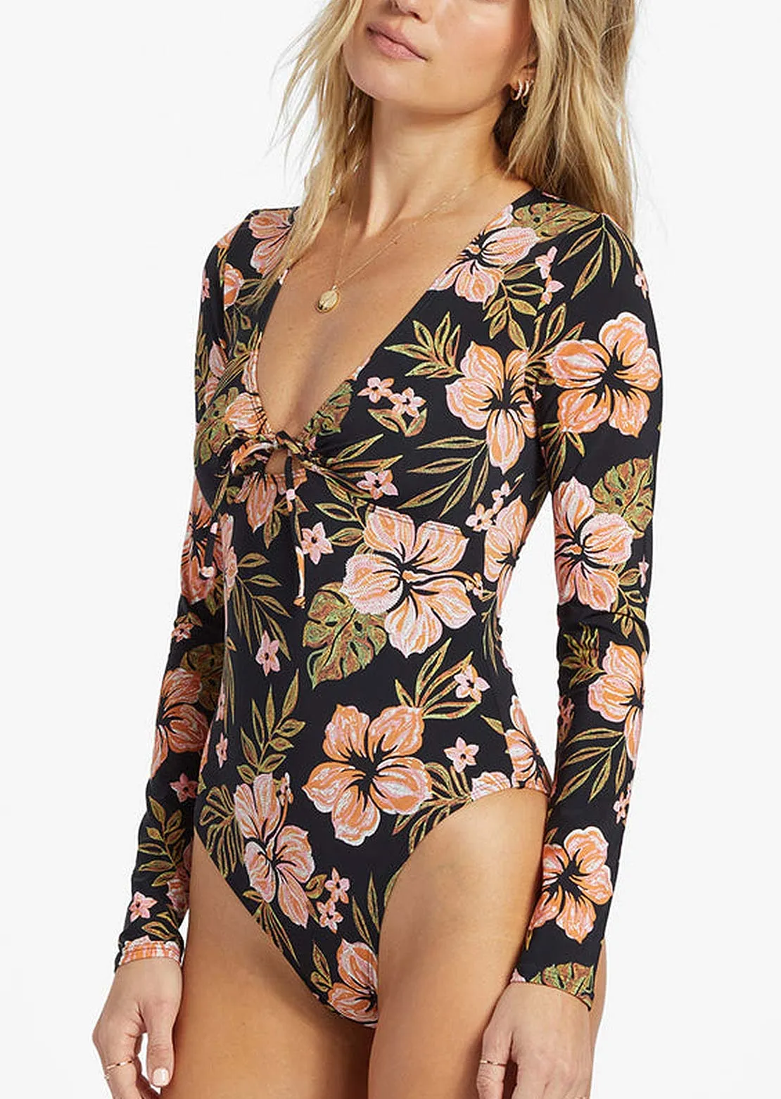 Billabong Women's Hooked On Tropics Bodysuit sold by Prfo product image thumbnail 2