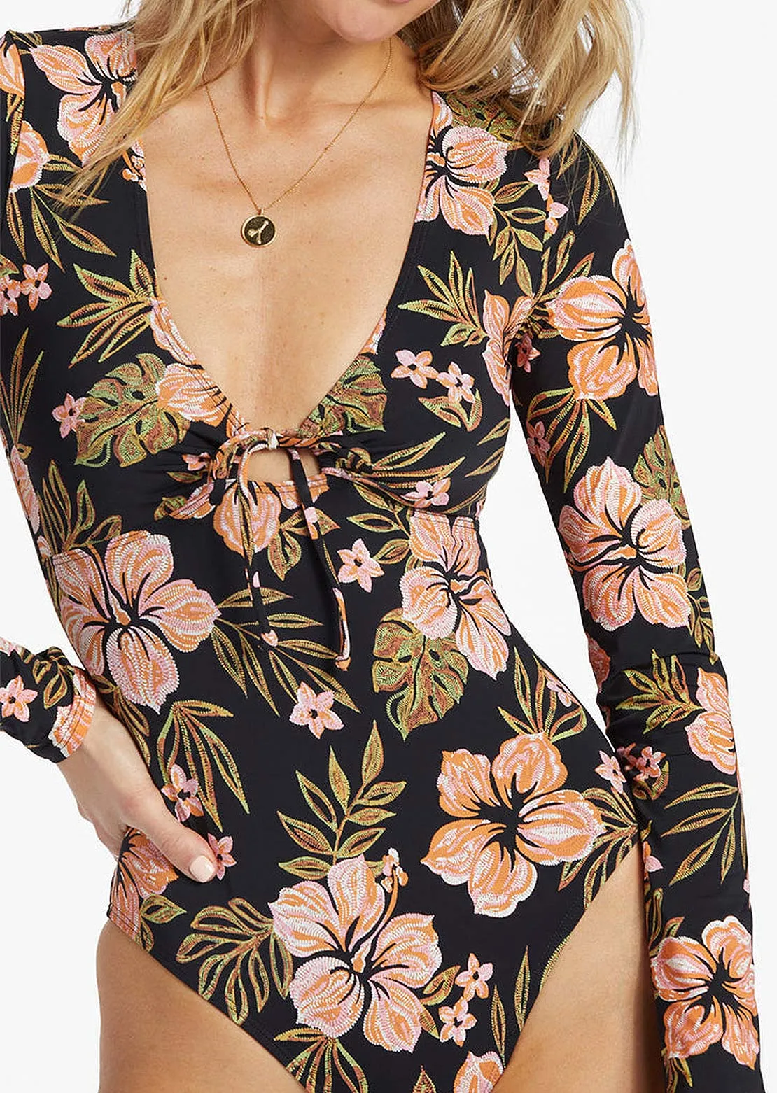 Billabong Women's Hooked On Tropics Bodysuit sold by Prfo product image thumbnail 5