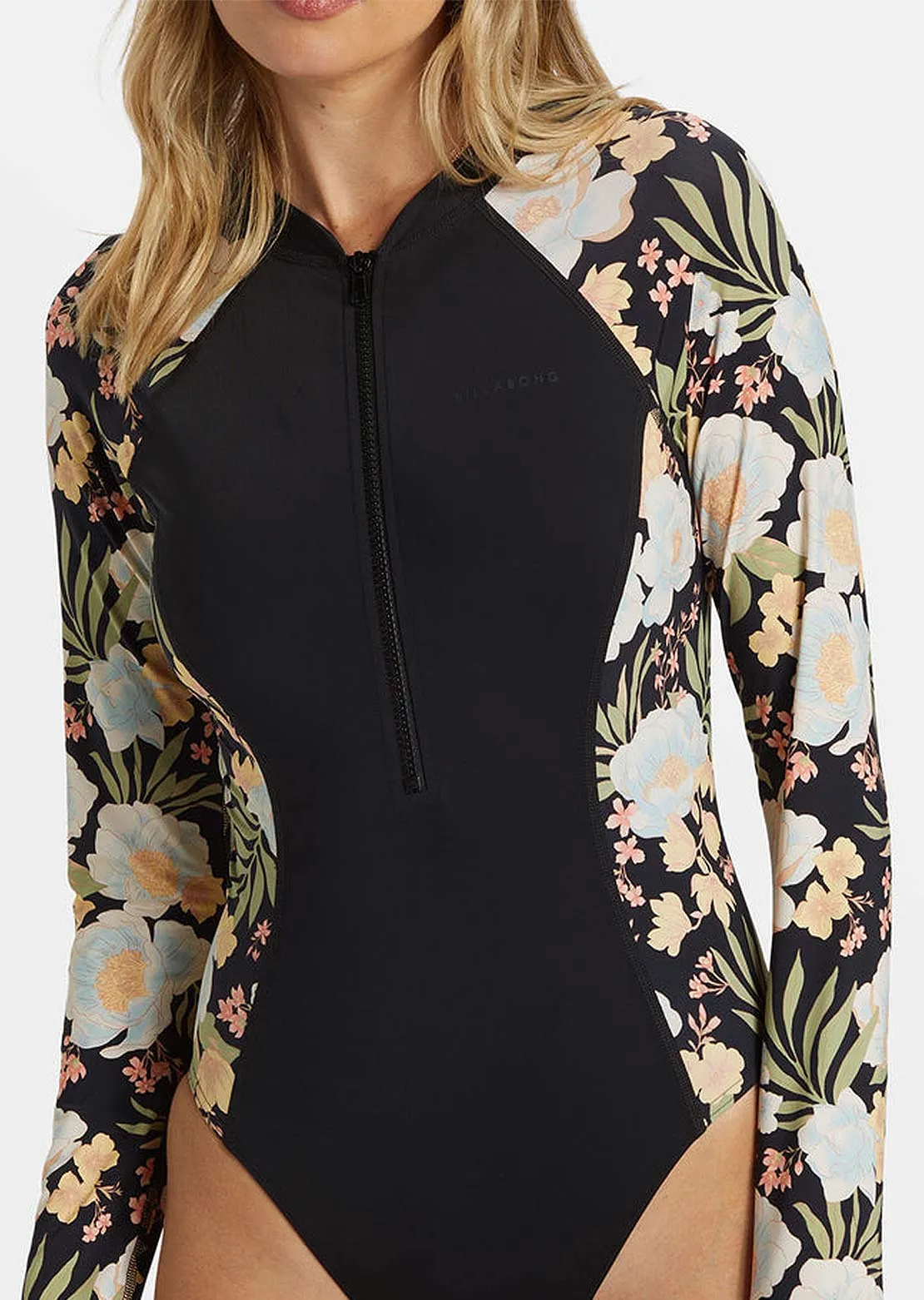 Billabong Women's Lost Cove Zip Front Bodysuit sold by Prfo product image thumbnail 5