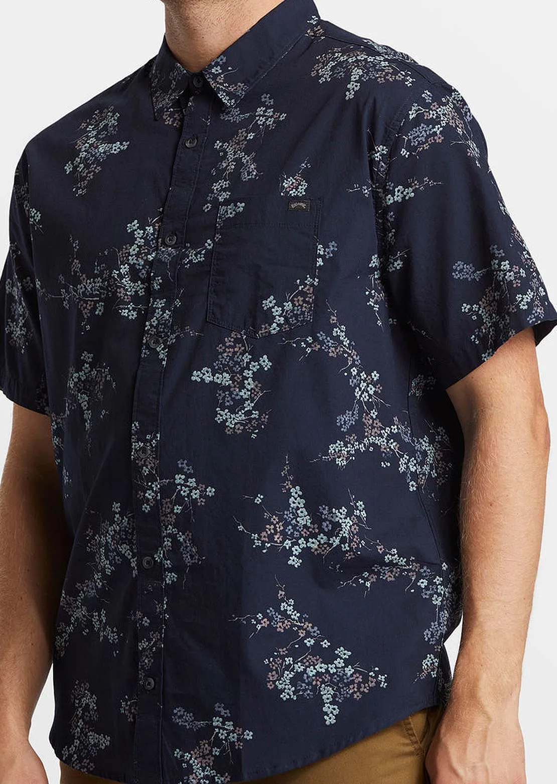 Billabong Men's Sundays Mini Button Up Shirt sold by Prfo product image thumbnail 5