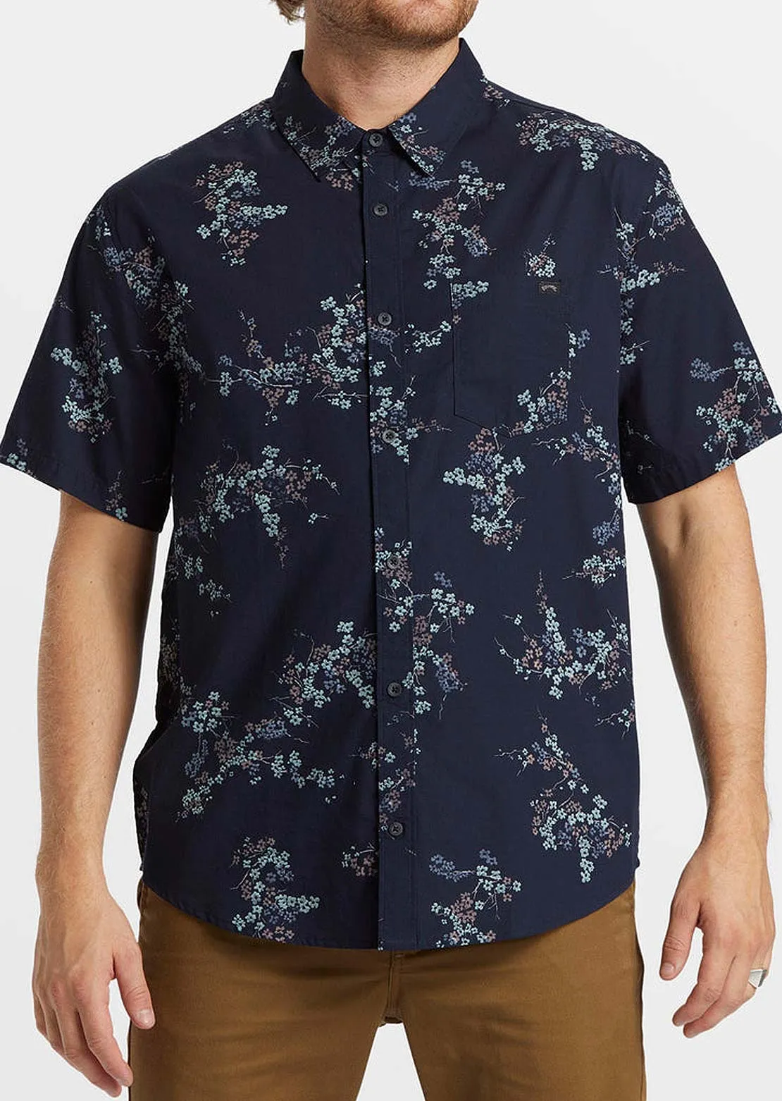 Billabong Men's Sundays Mini Button Up Shirt sold by Prfo