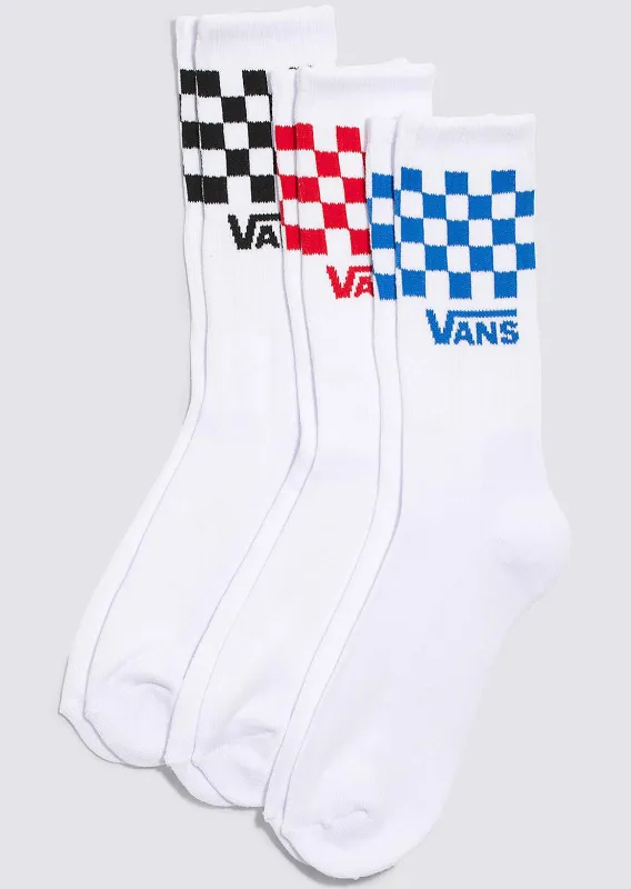 Vans Men's Classic Check Crew Socks sold by Prfo