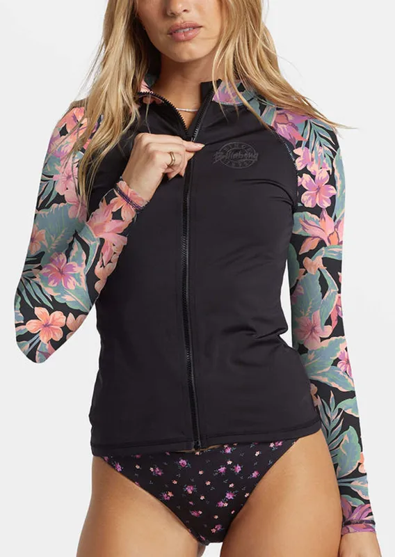Billabong Women's Core Zip Front Longsleeve sold by Prfo