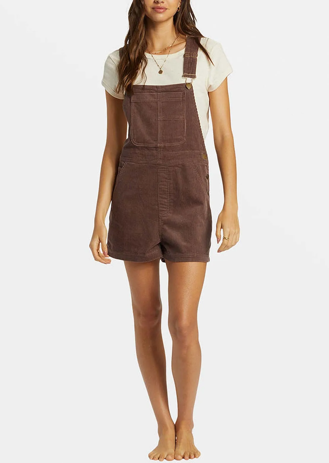 Billabong Women's Sand Canyon Shortall Cord Shorts sold by Prfo product image thumbnail 4