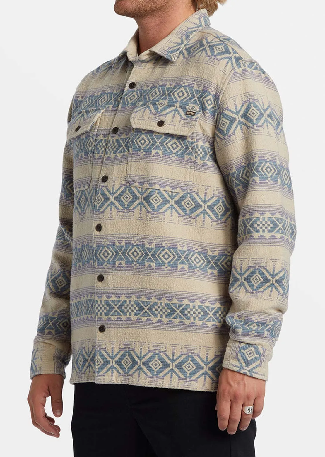 Billabong Men's Offshore Jacquard Flannel Button Up Shirts sold by Prfo product image thumbnail 2