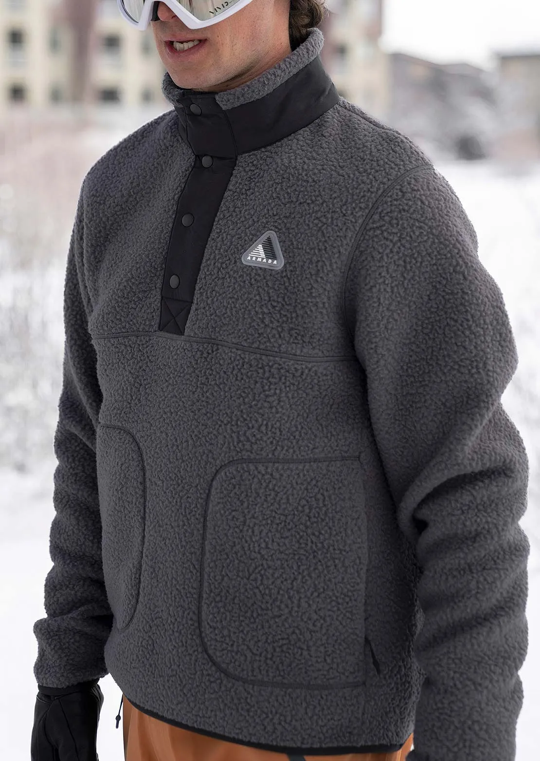 Armada Men's Kenlem Fleece Popover sold by Prfo product image thumbnail 2