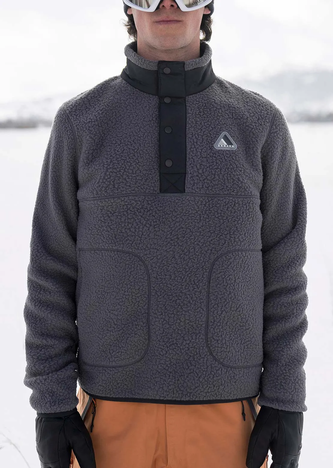 Armada Men's Kenlem Fleece Popover sold by Prfo