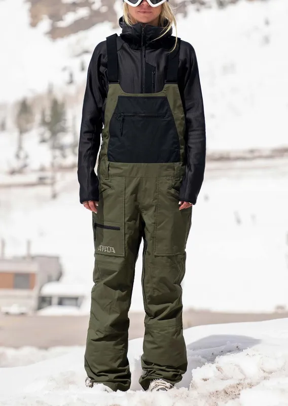 Armada Women's Talyah 2L Cargo Bib Pants made by Armada