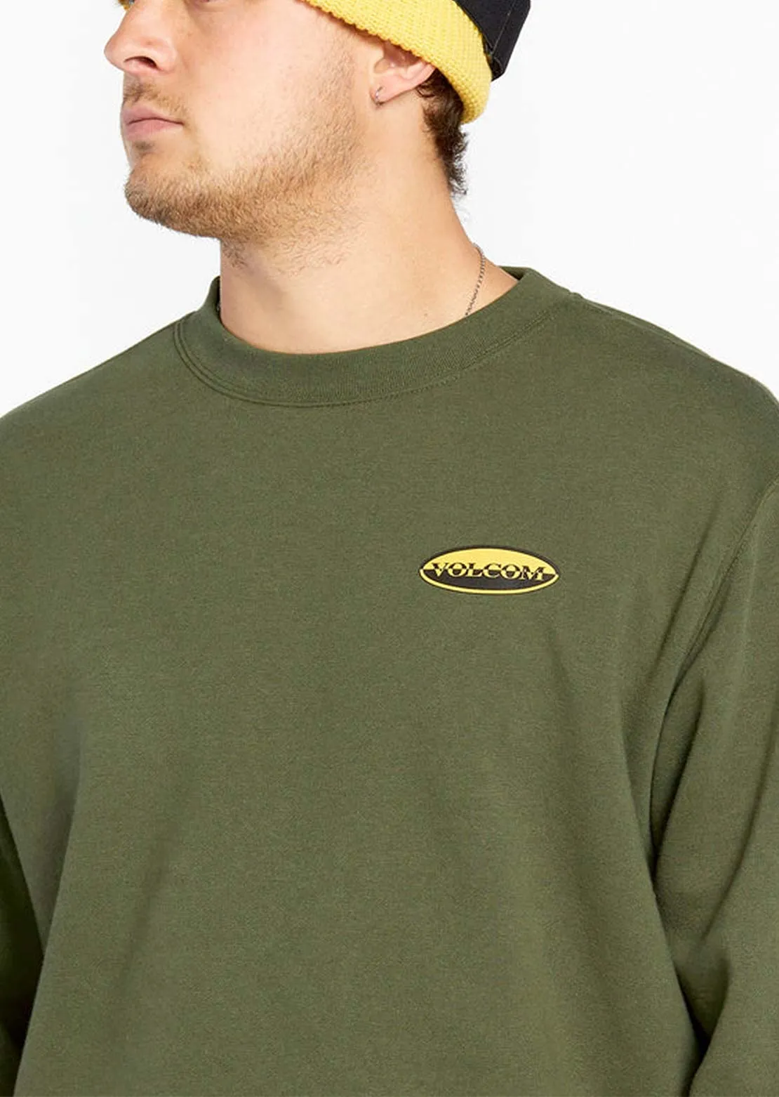 Volcom Men's Essential Crew Fleece sold by Prfo product image thumbnail 4