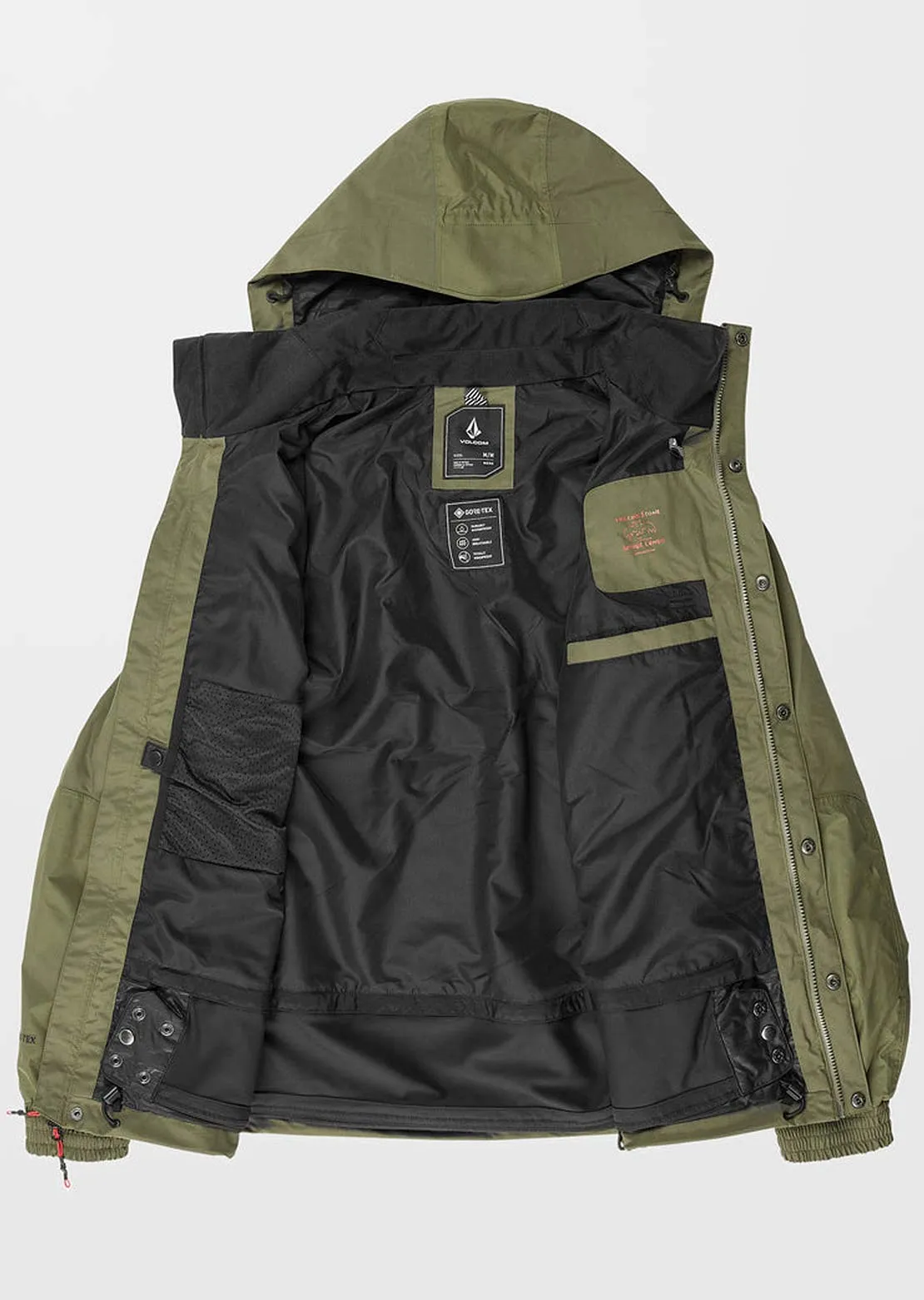 Volcom Men's Longo Gore-Tex Jacket sold by Prfo product image thumbnail 3