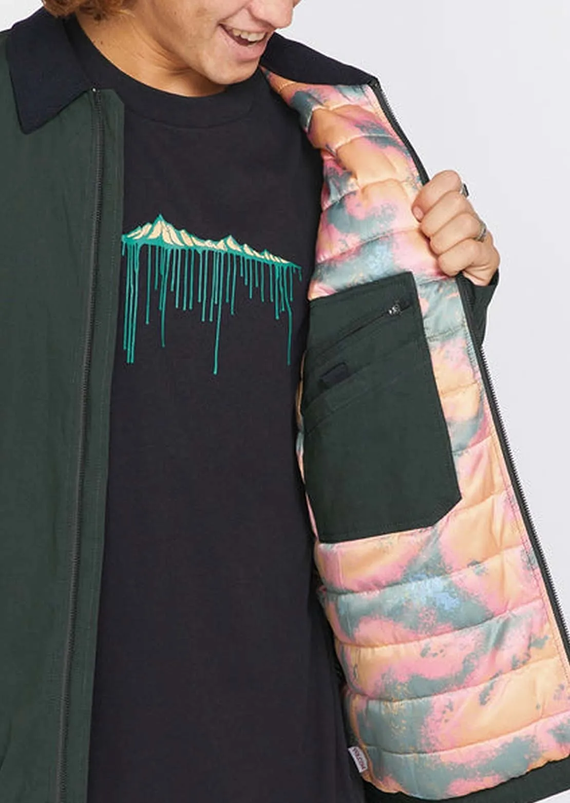 Volcom Men's TT B Iguchi Light Jacket sold by Prfo product image thumbnail 5